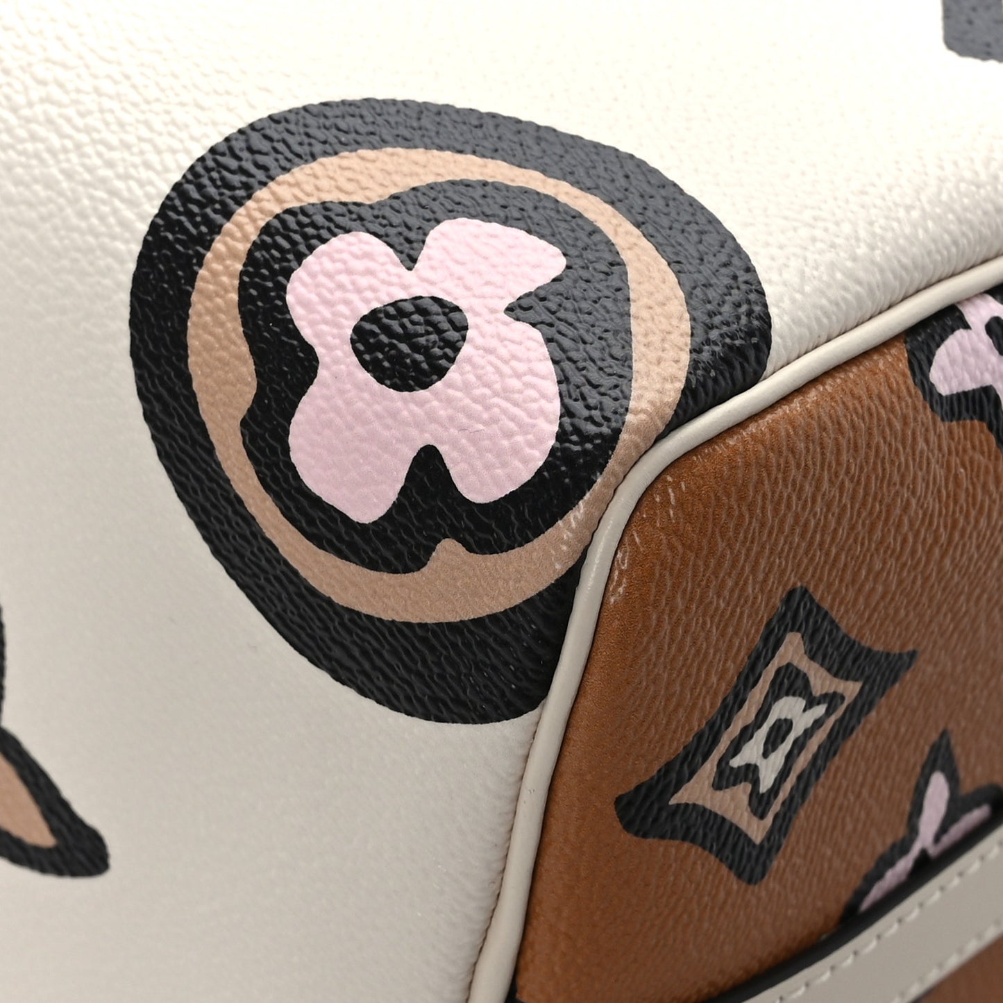 Monogram Giant Wild At Heart Speedy Bandouliere 25 Creme