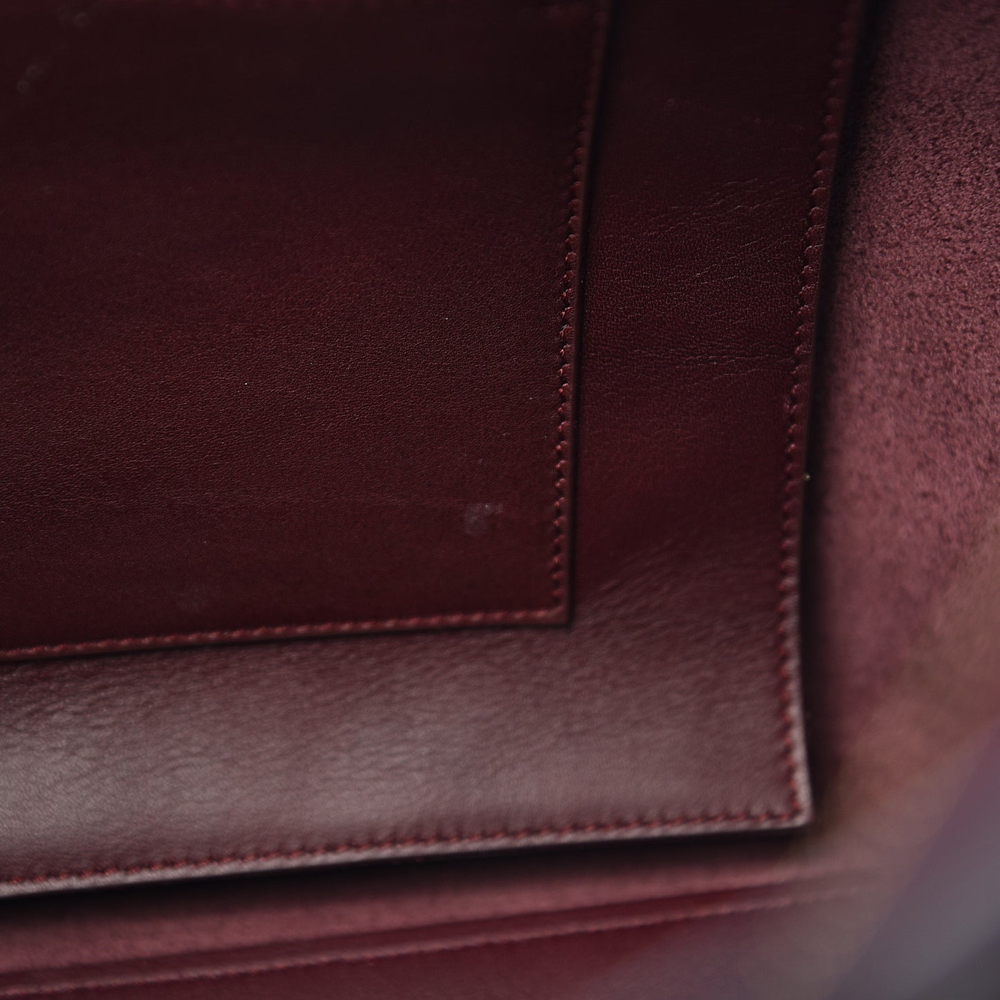 Calfskin Medium Classic Y Cabas Bordeaux