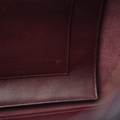 Saint Laurent Calfskin Medium Classic Y Cabas Bordeaux 7 of 12