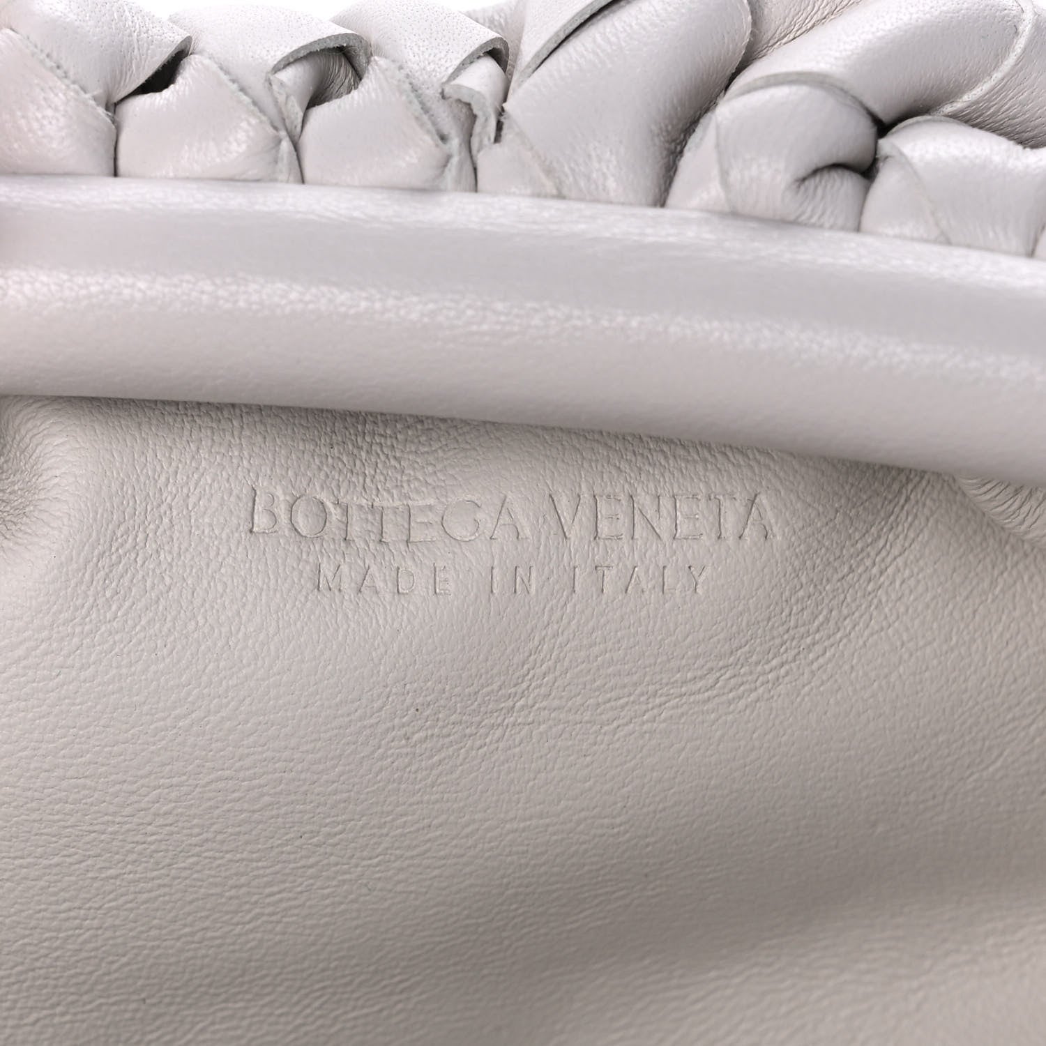 Bottega Veneta Nappa Intrecciato The Mini Pouch Chalk 6 of 10