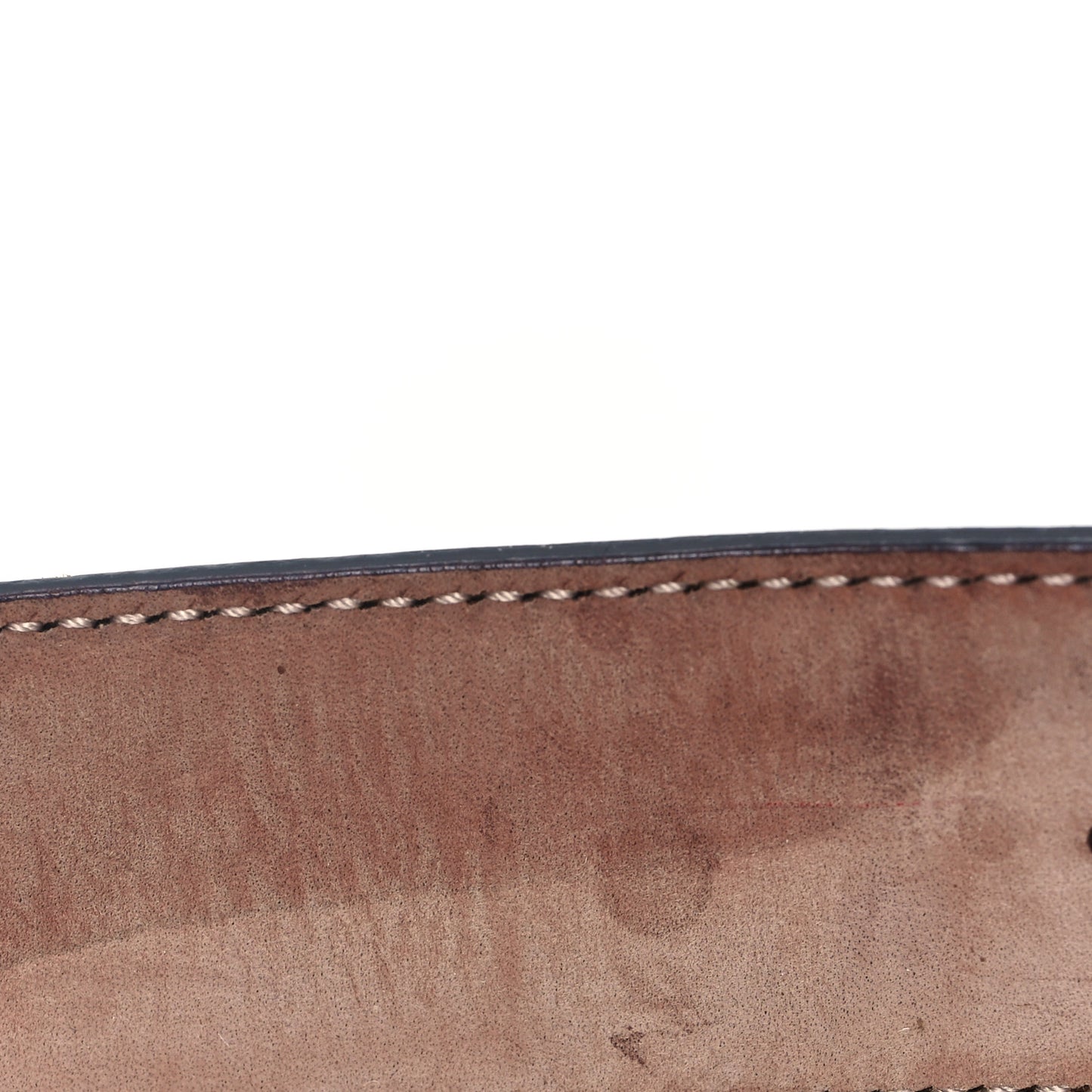 Calfskin Double G Belt 85 34 Brown