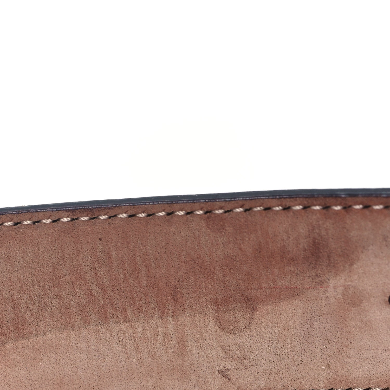 Gucci Calfskin Double G Belt 85 34 Brown 6 of 6