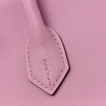 Hermes Swift Birkin 25 Mauve Sylvestre 11 of 12