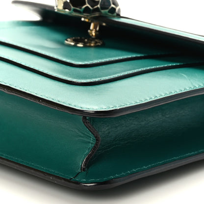 Bulgari Calfskin Serpenti Forever Crossbody Bag Emerald Green 9 of 10