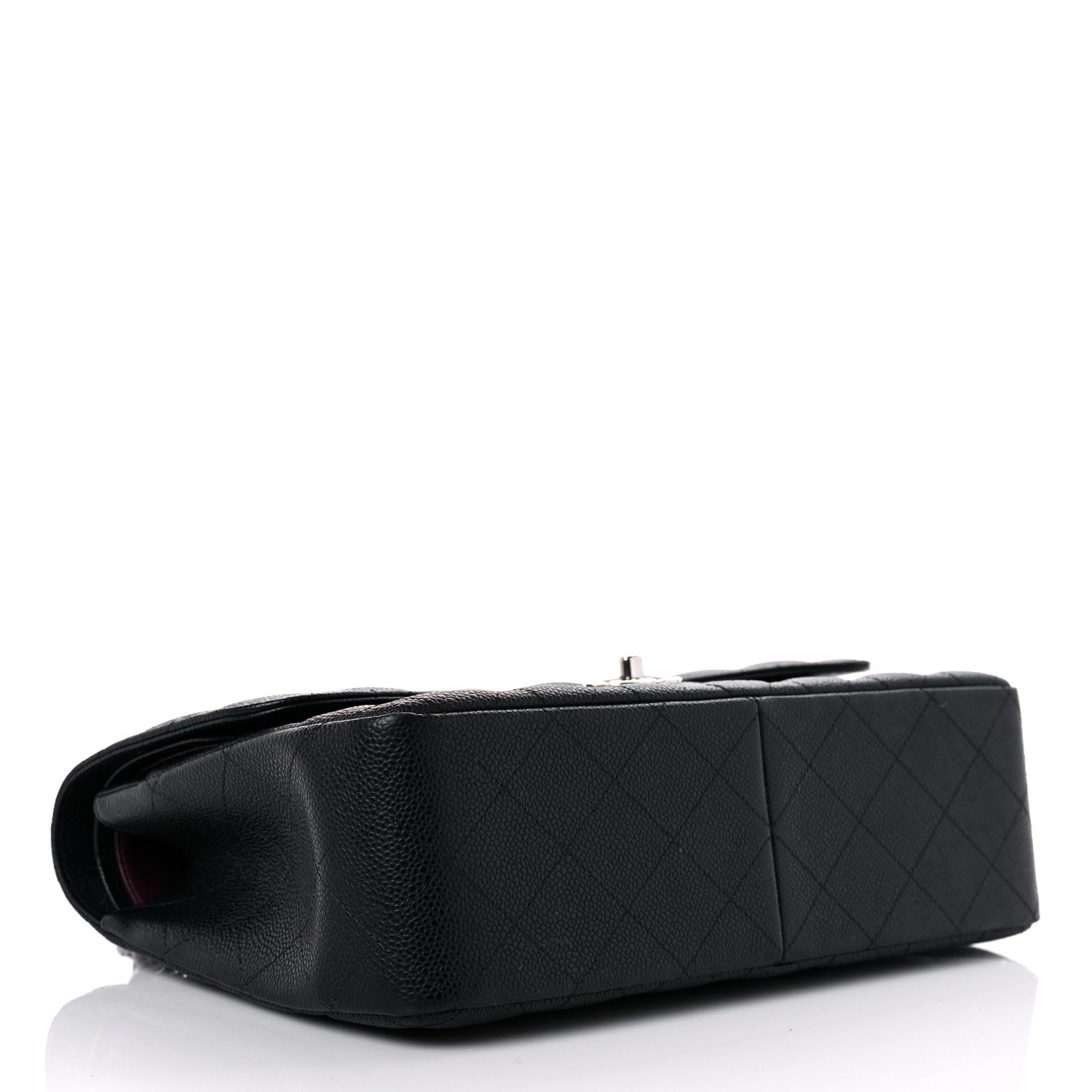 Chanel Caviar Quilted Jumbo Double Flap Black 4 of 13