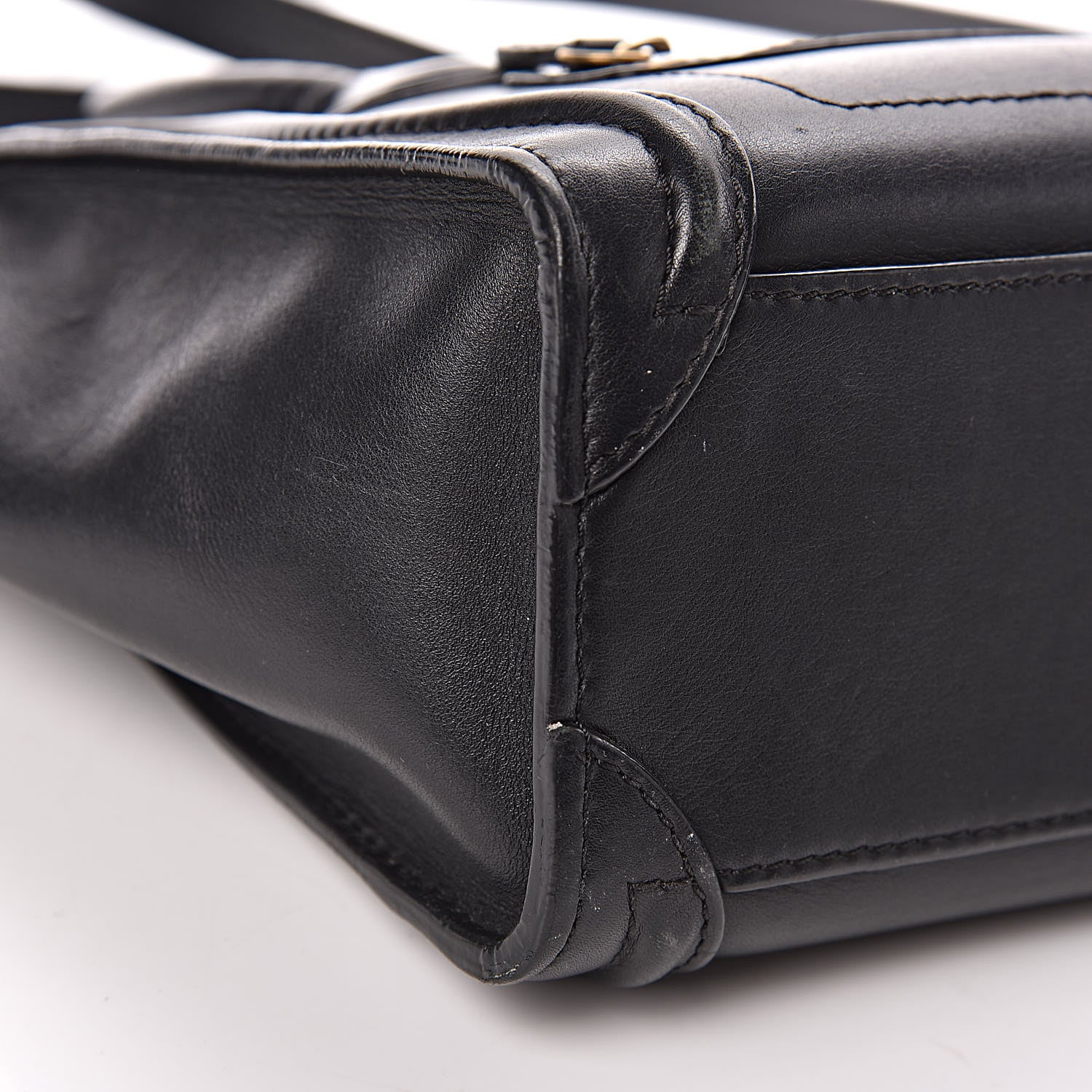 Celine Smooth Calfskin Nano Luggage Black 7 of 24