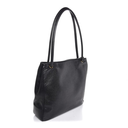 Chanel Caviar CC Tote Black 3 of 7