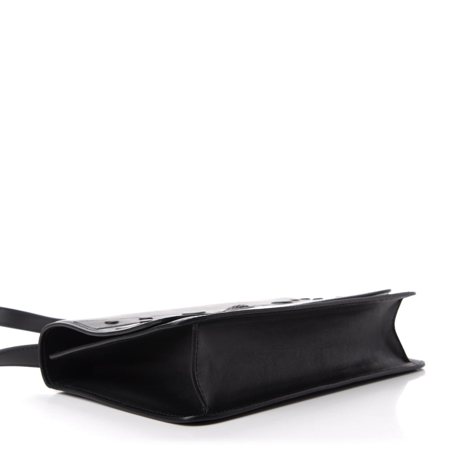 Versace Calfskin Tribute X Shoulder Bag Black 4 of 10