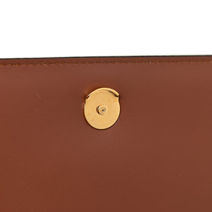 Burberry E-Canvas Monogram Stripe Hannah Wallet Bridle Brown 11 of 12