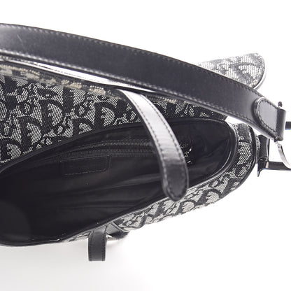 Christian Dior Monogram Saddle Bag Blue 5 of 9