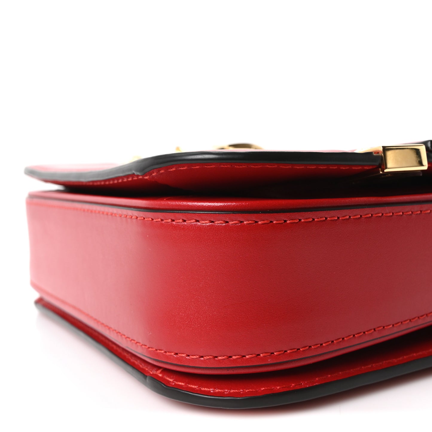 Calfskin Orsay MM Rouge