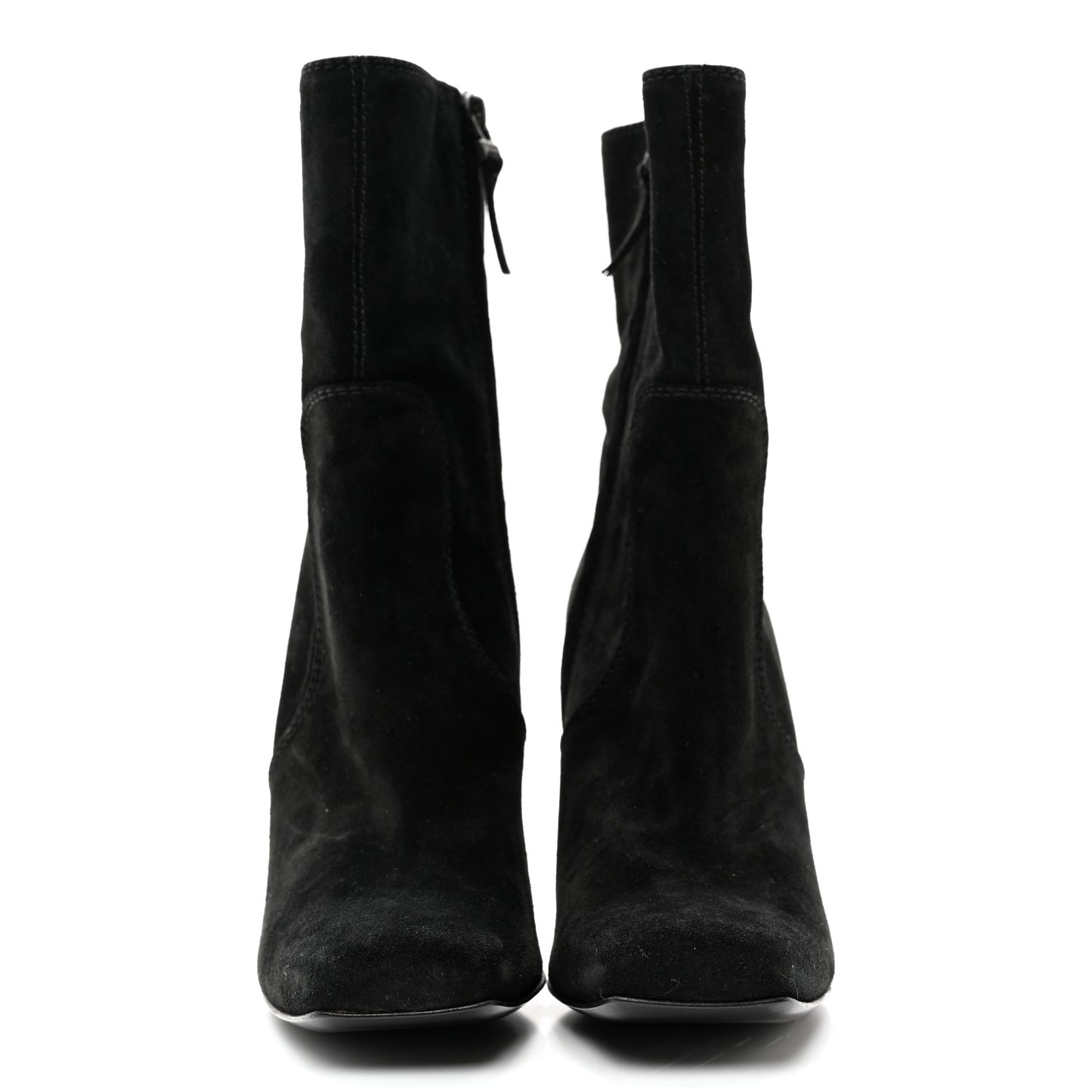 Suede Ankle Boots 38.5 Black
