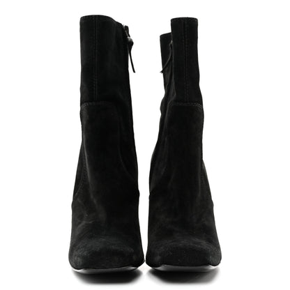 Fendi Suede Ankle Boots 38.5 Black 2 of 12
