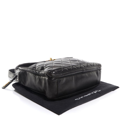 Chanel Lambskin Quilted Shoulder Bag Black 4 of 8