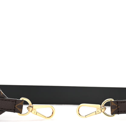 Louis Vuitton Monogram Bandouliere Shoulder Strap Black 3 of 4