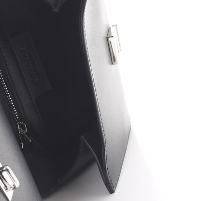 Givenchy Calfskin Mini Pandora Box Logo Strap Crossbody Bag Black 5 of 7