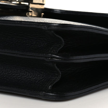 Gucci Dollar Calfskin Small Interlocking G Shoulder Bag Black 10 of 10