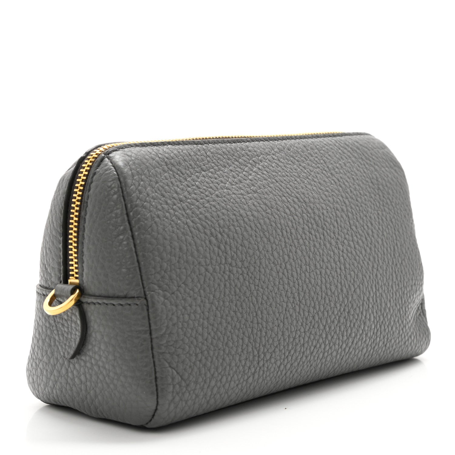 Prada Vitello Daino Cosmetic Pouch Argilla 3 of 7