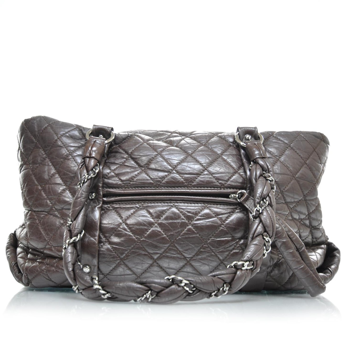 Ligne Lady Braid XL Tote Brown