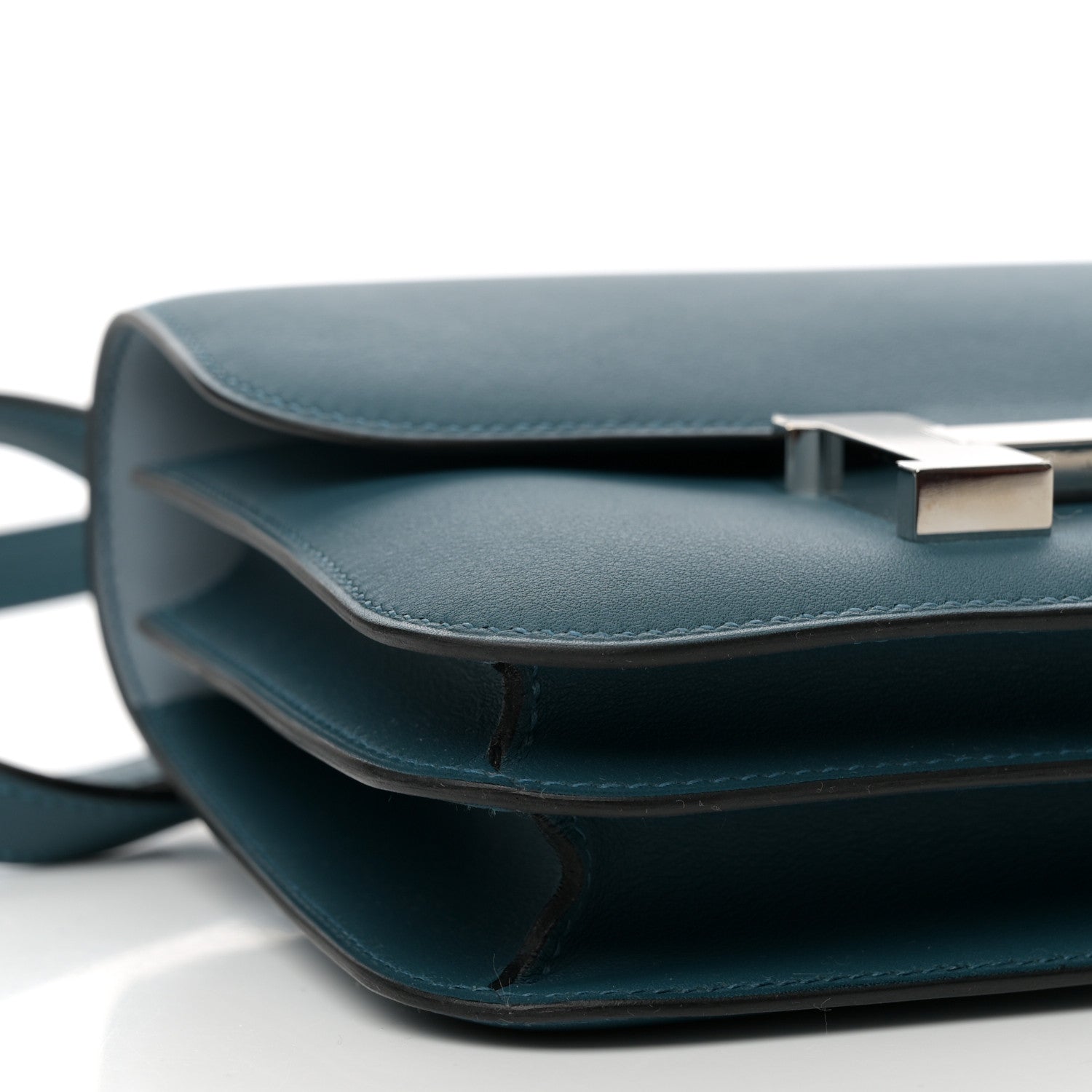 Hermes Swift Constance Verso 18 Colvert Bleu Lin 9 of 11