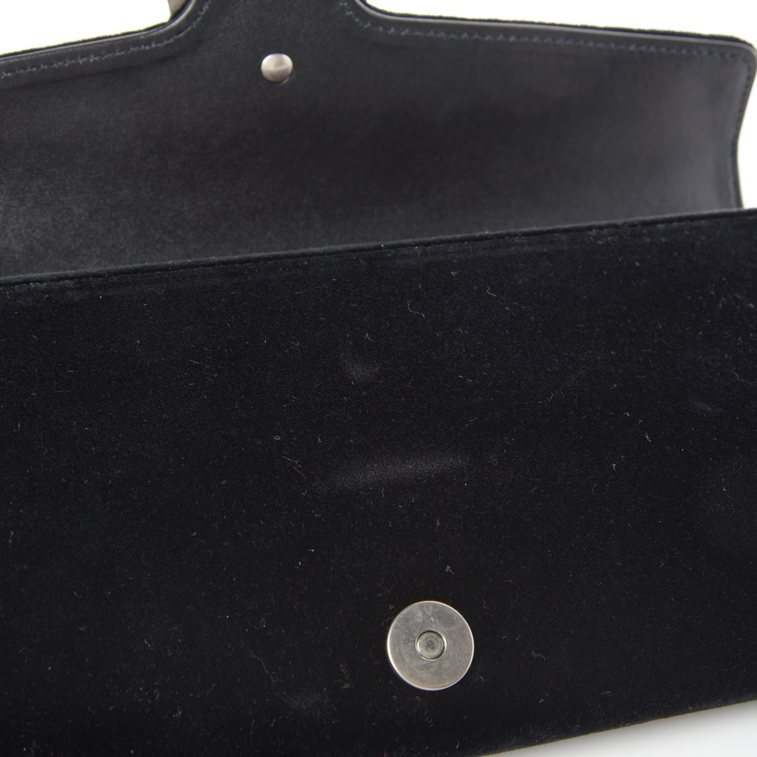 Gucci Velvet Dionysus Clutch Black 10 of 10