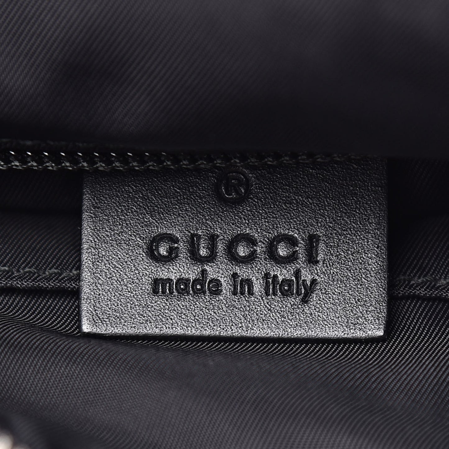 GG Supreme Monogram Web Messenger Bag Black