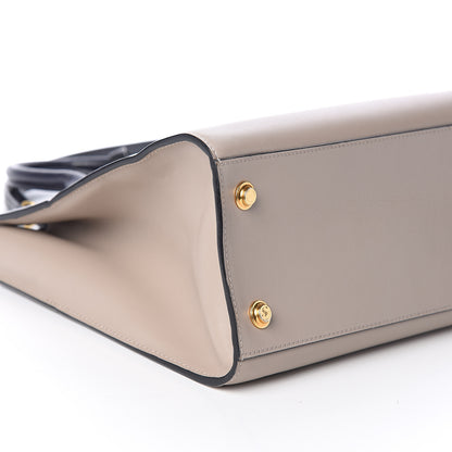 Louis Vuitton Calfskin City Steamer MM Gris Black 7 of 8