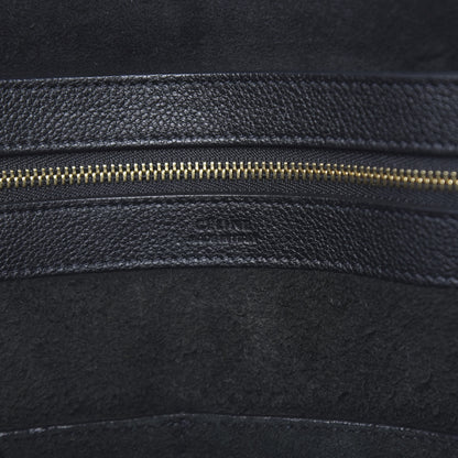 Celine Soft Grained Calfskin Small Belt Cabas Phantom Black 6 of 9