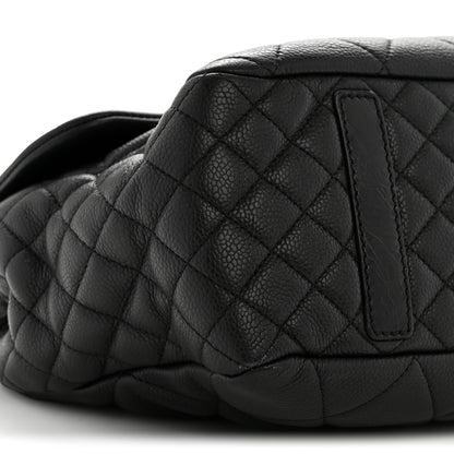 Chanel Caviar Quilted Coco Casual Flap Black 9 of 14