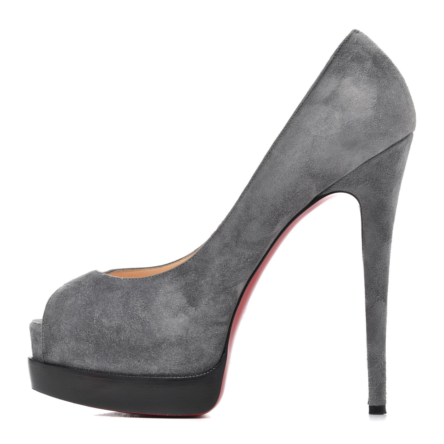 Suede Palais Royal Trepointe 140 Pumps 38 Grey