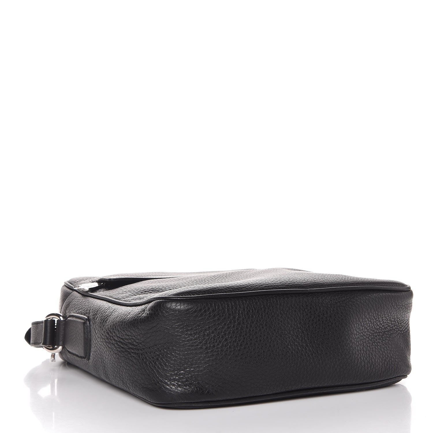Gucci Pebbled Calfskin Medium Soho Messenger Bag Black 4 of 7