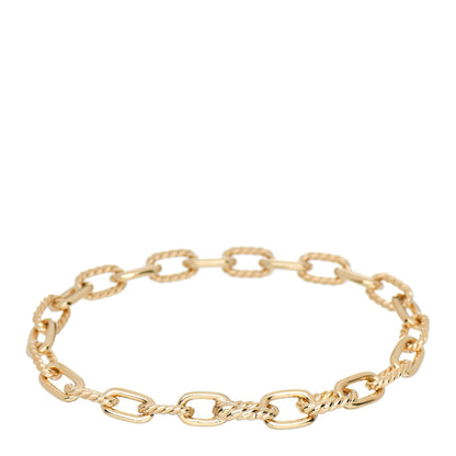 David Yurman 18K Yellow Gold 6mm Madison Classic Chain Bracelet 2 of 3