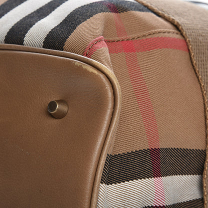 Burberry House Check Aurelia Diaper Bag Dark Tan 15 of 15