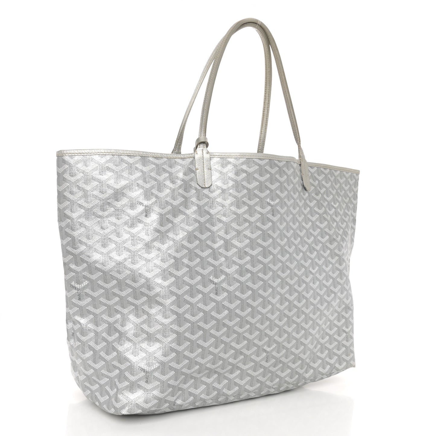 Goyardine Precious Metals Saint Louis GM Silver