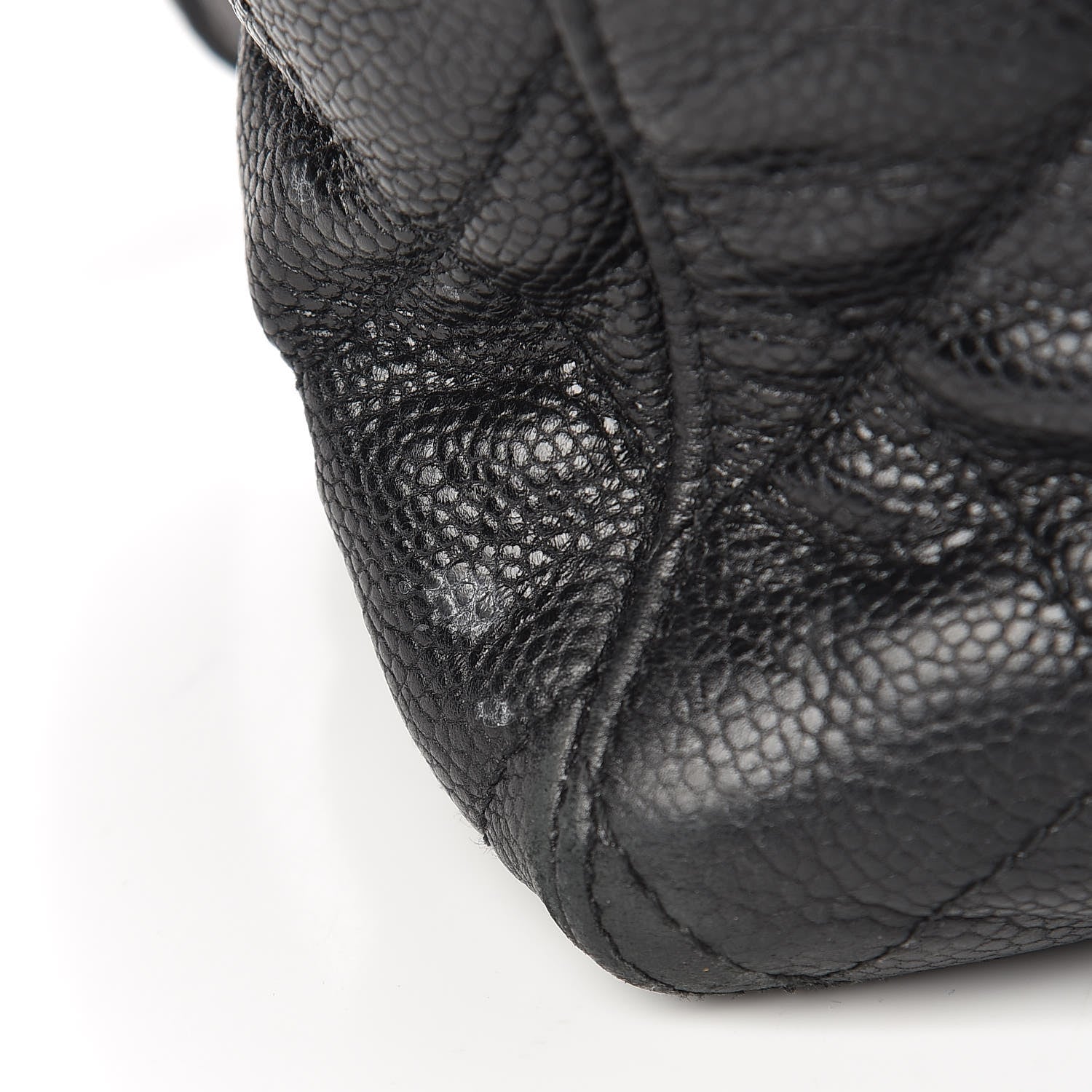 Chanel Caviar Quilted Flap Shoulder Bag Black 11 of 14