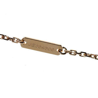 Van Cleef & Arpels 18K Yellow Gold Mother of Pearl Vintage Alhambra Pendant Necklace 7 of 7
