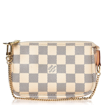 Louis Vuitton Damier Azur Mini Pochette Accessories 1 of 9