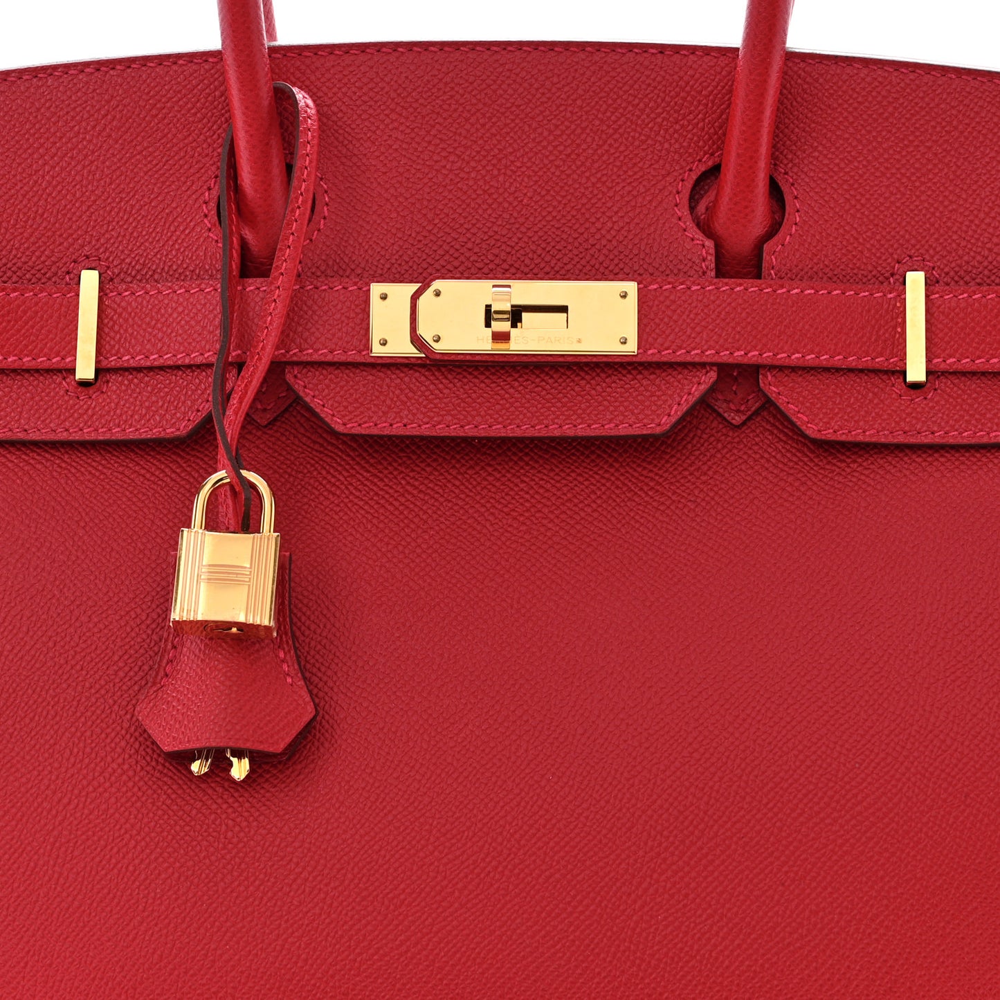 Epsom Birkin 30 Rouge Casaque