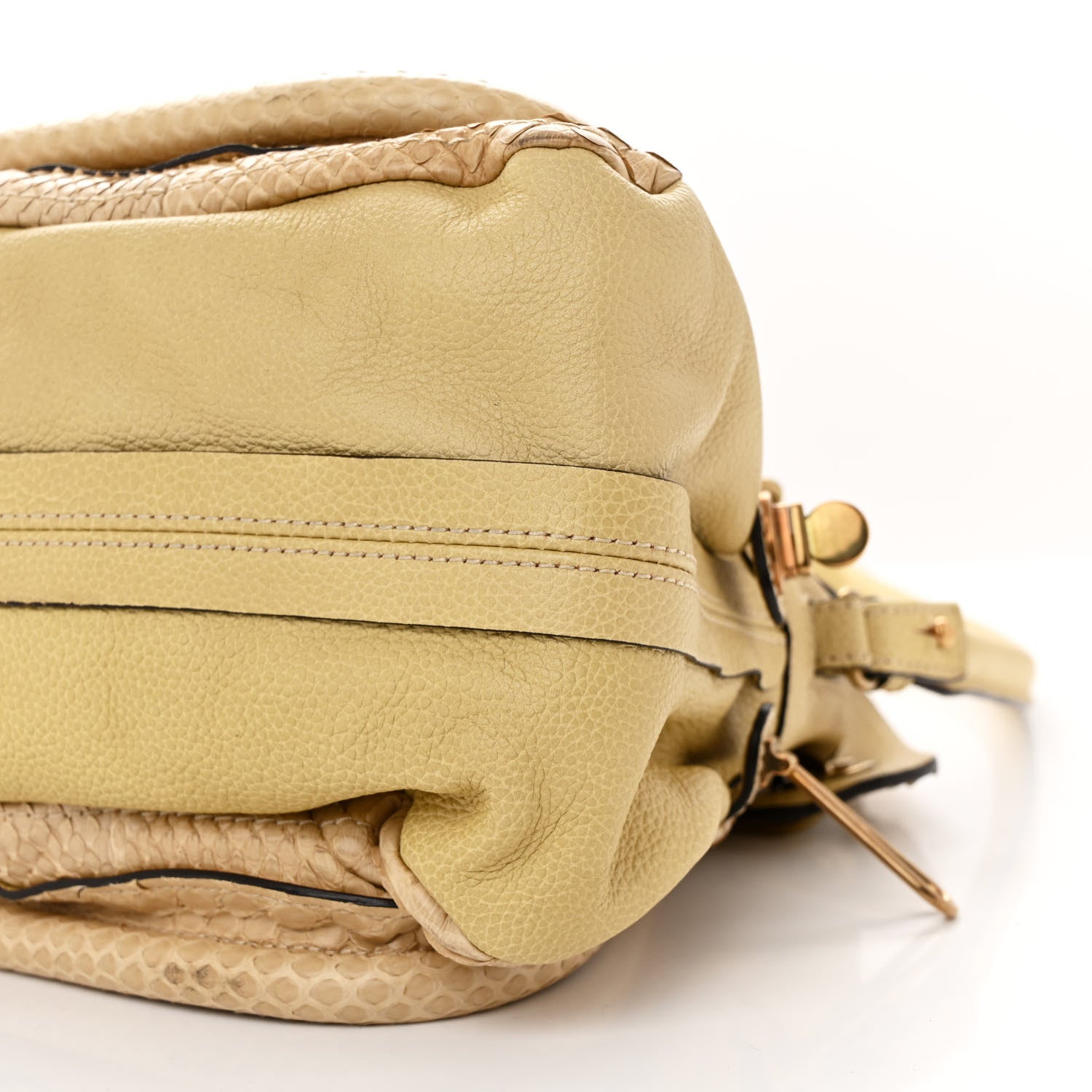 Chloe Snakeskin Medium Paraty Beige 10 of 17