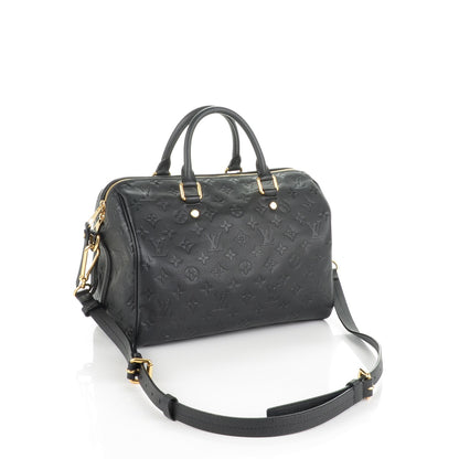 Louis Vuitton Empreinte Speedy Bandouliere 30 Black 3 of 7