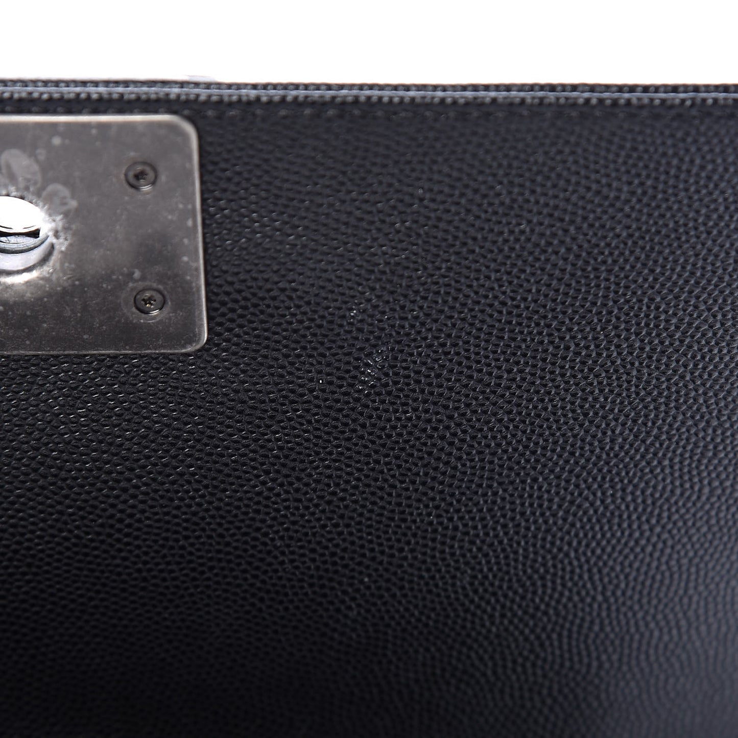 Caviar Quilted Small Boy Flap Black