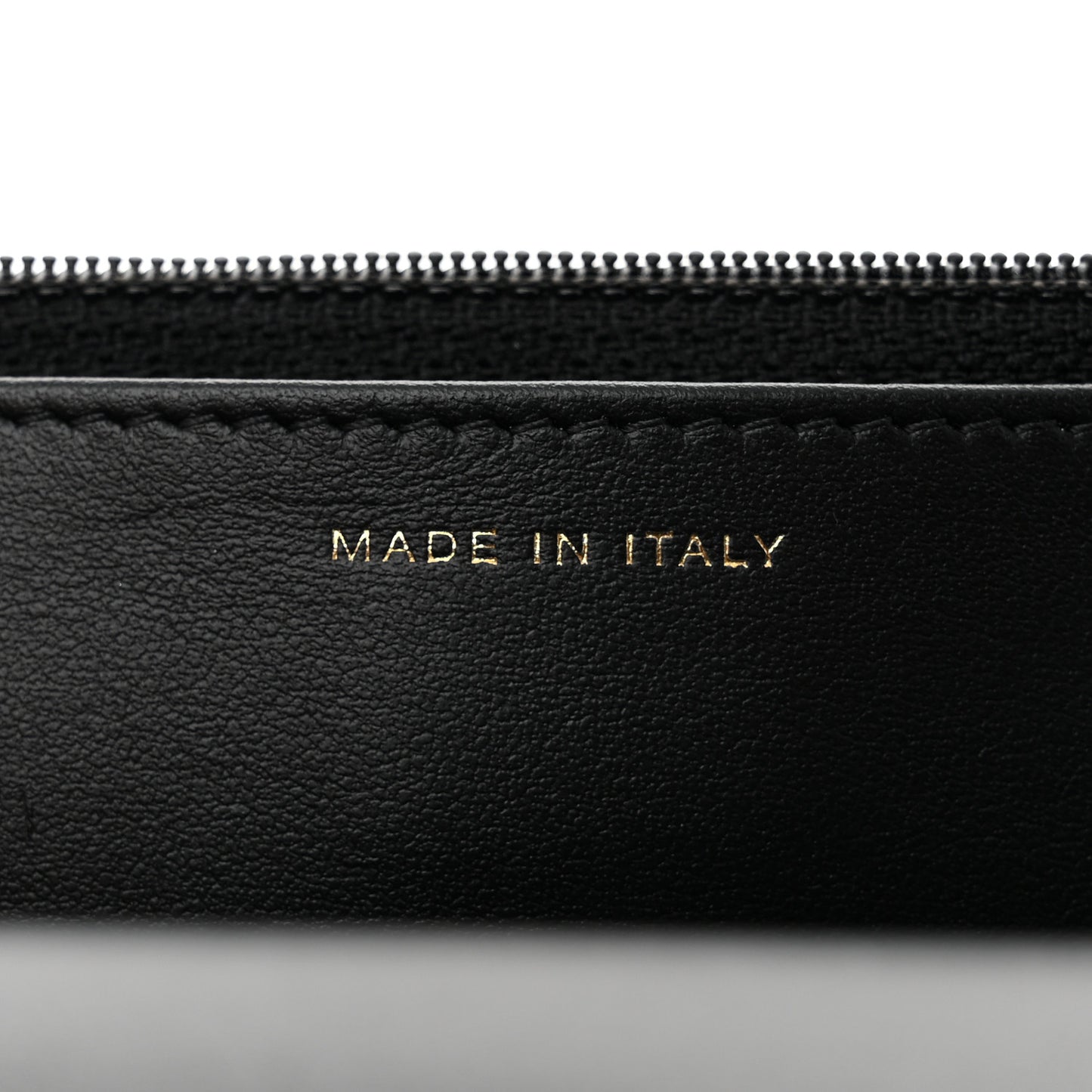 Caviar Quilted Pocket Clutch With Chain WOC Black