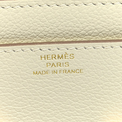 Hermes Evercolor Cavale Constance Long Wallet To Go Mushroom 6 of 8