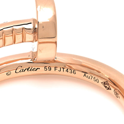 Cartier 18K Pink Gold Juste Un Clou Ring 59 8.75 4 of 4
