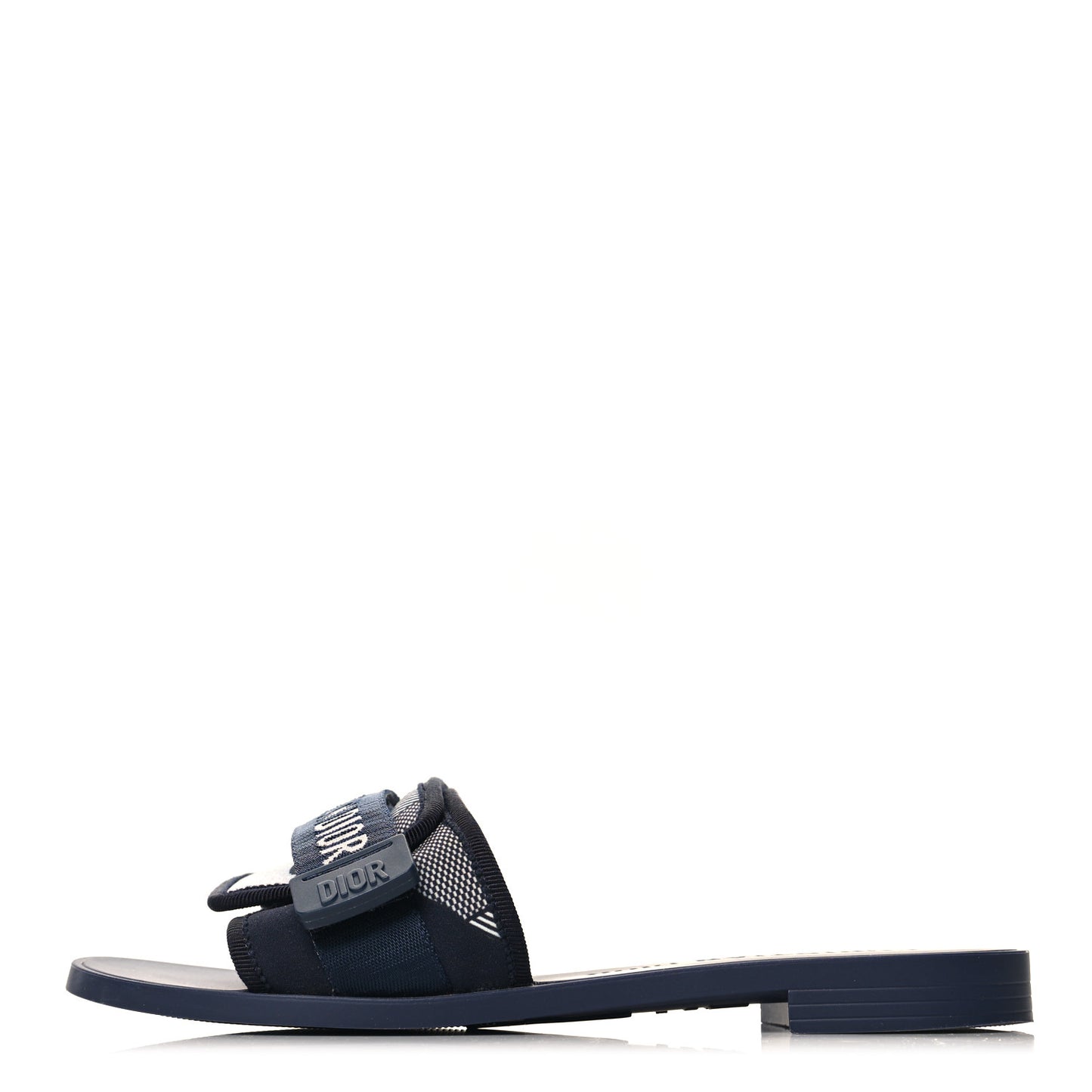 Technical Stretch Fabric Camouflage Dio(r)evolution Slide Sandals 37 Deep Blue