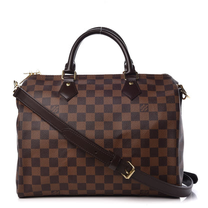 Louis Vuitton Damier Ebene Speedy Bandouliere 30 1 of 9