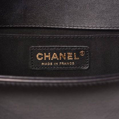 Chanel Calfskin Quilted Small Boy Flap Black 8 of 15