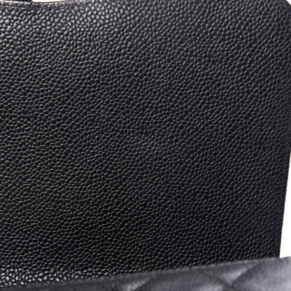 Chanel Caviar Quilted Jumbo Single Flap Black 10 of 13