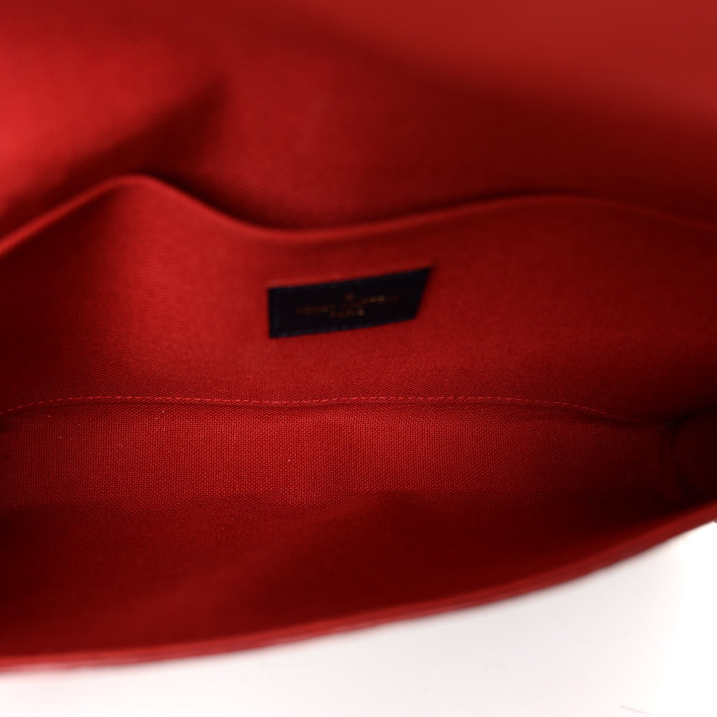 Empreinte Pochette Felicie Chain Wallet Marine Rouge