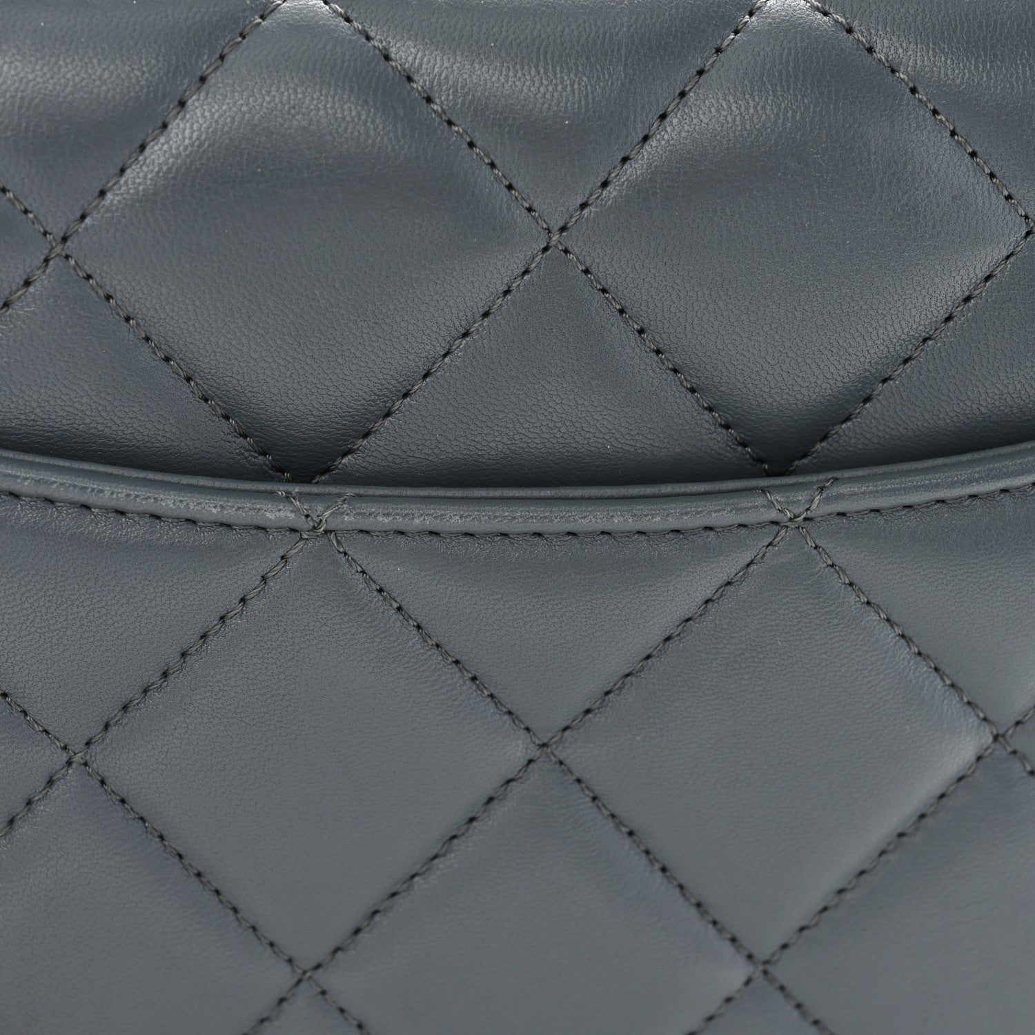 Chanel Lambskin Quilted Small Trendy CC Dual Handle Flap Bag Grey 11 of 13